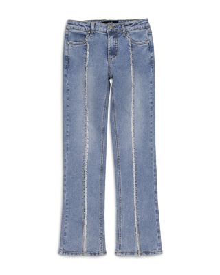 Girls' Kendall Baby Bootcut Fit Front Slit Jeans - Little Kid