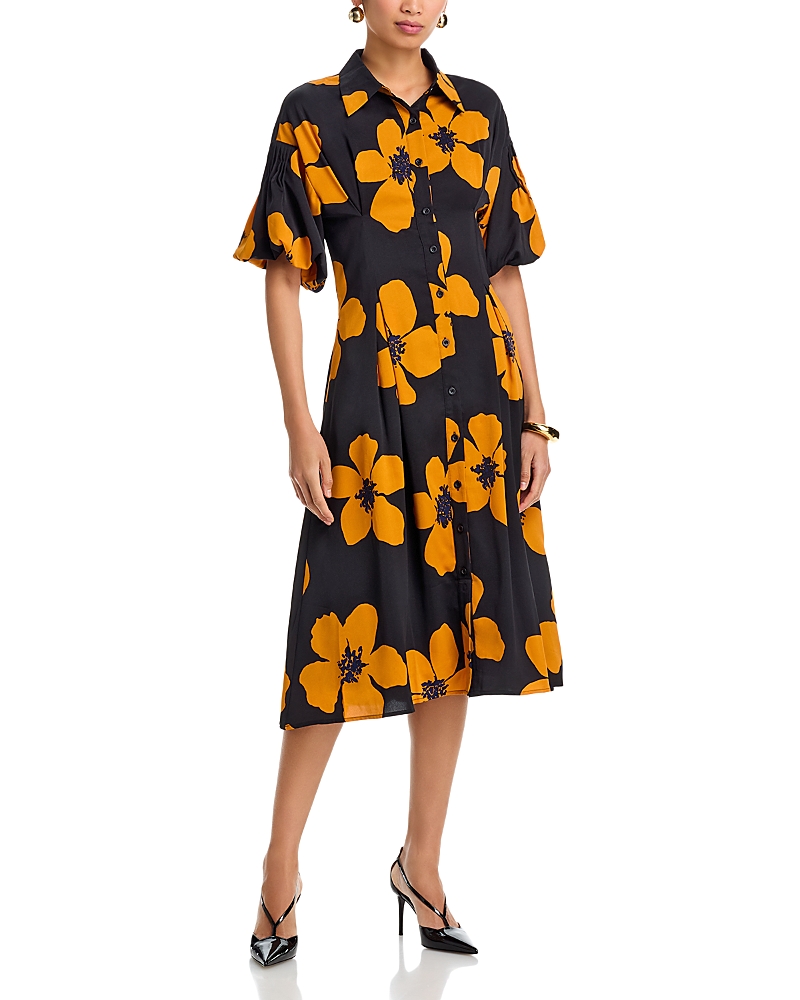 gracia eyelet short sleeve dress Gracia Embroidered Eyelet Shirtdress