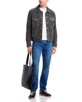 Suede Trucker Jacket