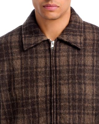 Tweed Wool Trucker Jacket