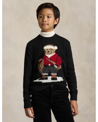 Boys' Polo Bear Sweater - Big Kid