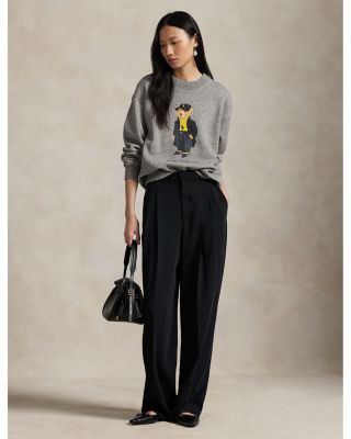 Polo Bear Fleece Crewneck Sweatshirt