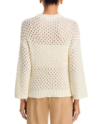 Wool Blend Crewneck Sweater