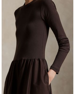 Cotton Long Sleeve Dress