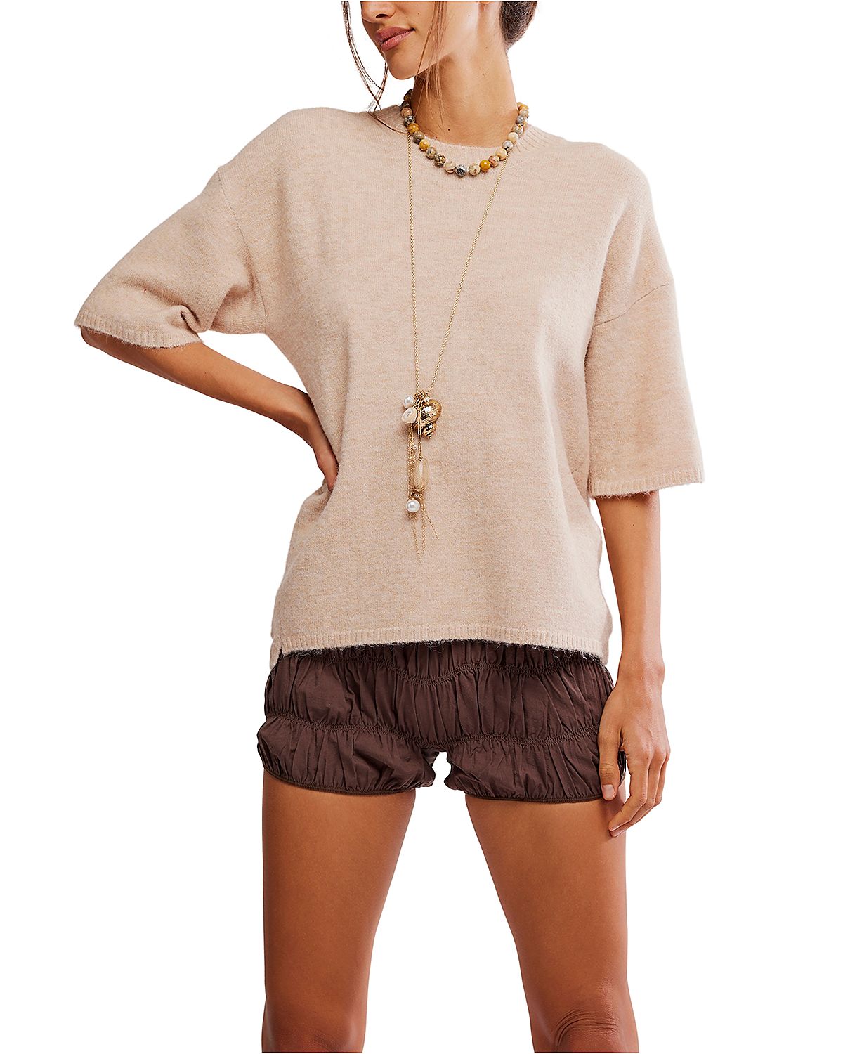 Free People Margot Sweater Tee