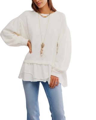 Maddie Layered Hem Sweater