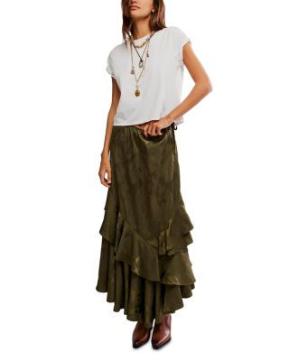 Autumn Promenade Tiered Skirt