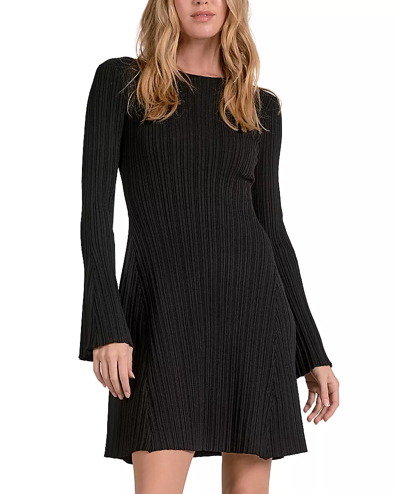 Elan Ribbed Knit Mini Dress