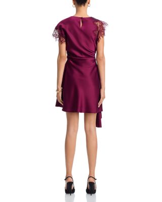 Zina Ruched Mini Dress