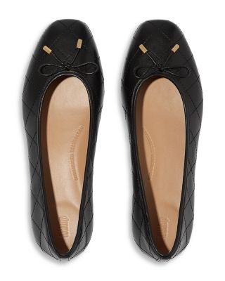 Women&#39;s Delicato Bow Quilted Ballet Flats