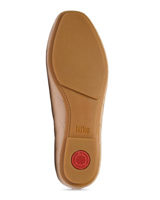 Women's Delicato Bow Quilted Ballet Flats