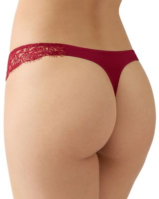 It's On Lace Trim Thong