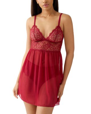 It's On Mesh Lace Chemise