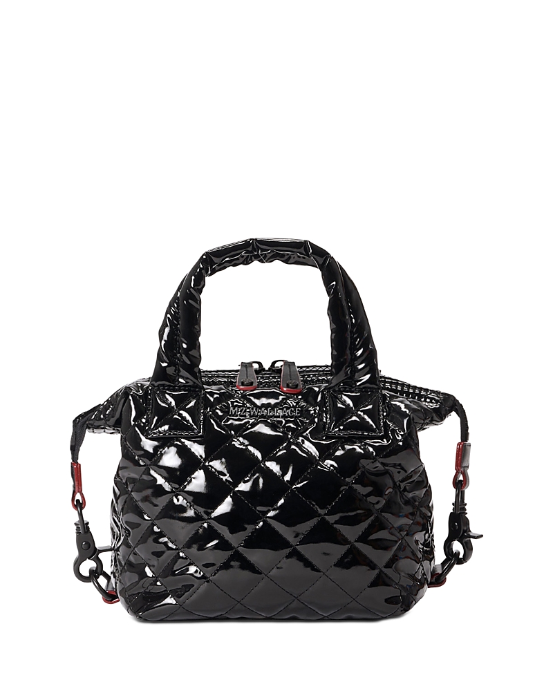 Mz Wallace Micro Sutton Bag In Black