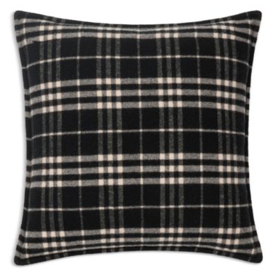 Burberry Check Wool-Cashmere Decorative Pillow, 20" x 20" - Exclusive