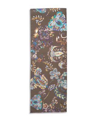Dreamy Paisley Silk Oblong Scarf