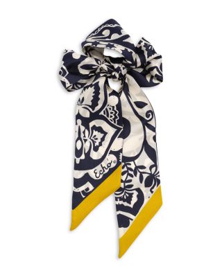 Park Paisley Silk Ribbon Scarf