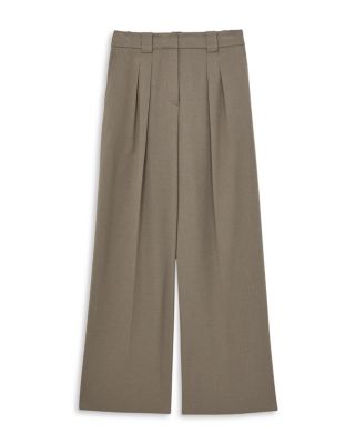 Poppie Wide Leg Flannel Pants