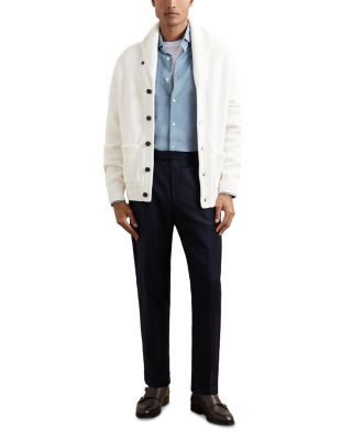 Fine Corduroy Button Front Shirt