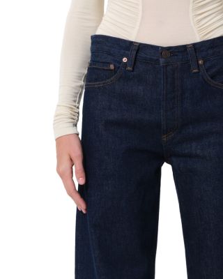 Arc High Rise Wide Leg Jeans in Rinse