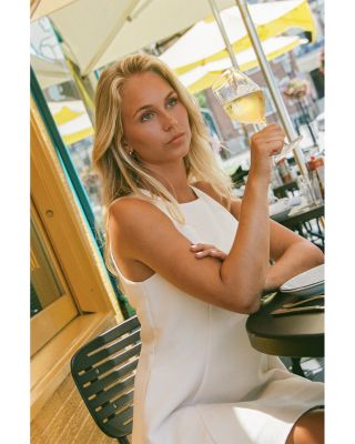 Structured Taffeta Dress