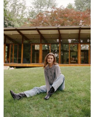 Ellie Collared Knit Cardigan 