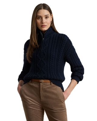 Ralph Lauren - Quarter Zip Sweater