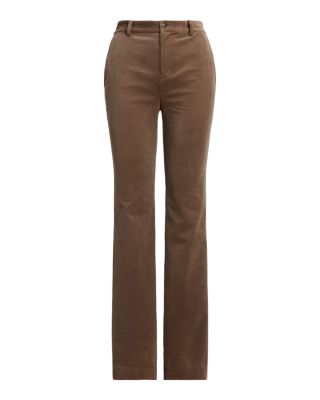 High Rise Corduroy Flare Pants