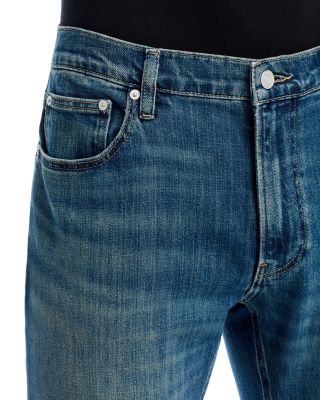 L'Homme Modern Straight Fit Jeans in Textbook