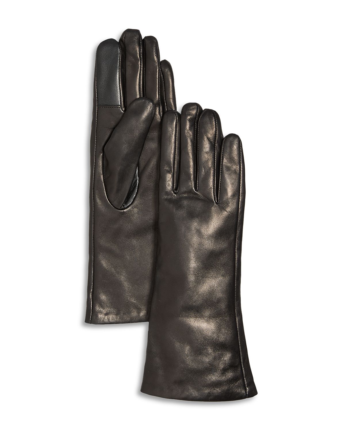 Bloomingdale's Cashmere Lined Leather Gloves - Exclusive