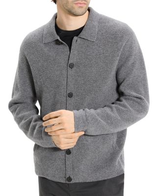 Cameron Corded Cashmere Button Sweater