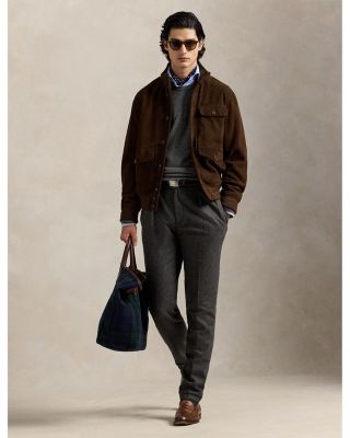 Suede Utility Jacket