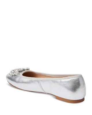 Women's Ellina Embellished Leather Ballet Flats