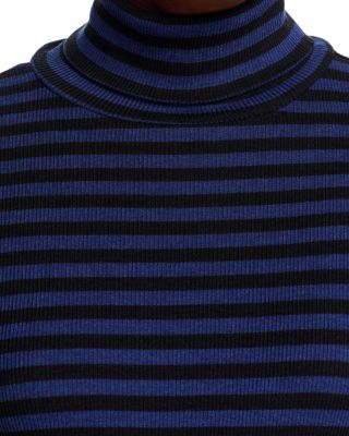 Striped Turtleneck Sweater