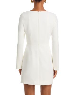 Whisper Sweetheart Neck Mini Dress