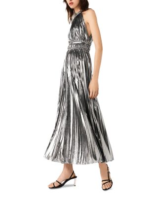 Pleated Maxi Dress