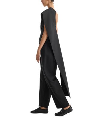 One Shoulder Cape Top
