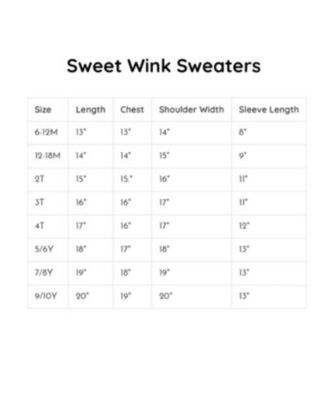 Girls' Little Sister Knit Sweater - Baby, Little Kid