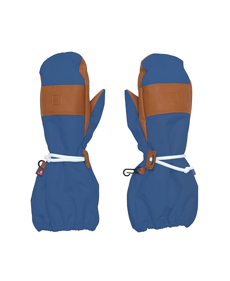 Northern Classics Waterproof Ski Mittens In Blue