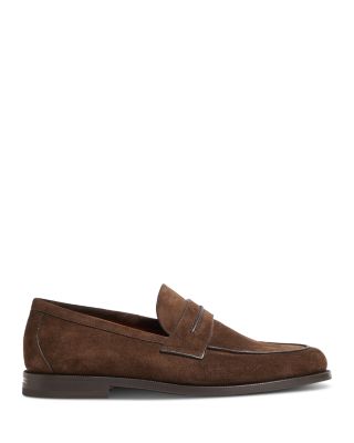 Men's Suede Mocassin Corso Loafers