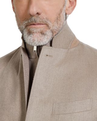 Oasi Cashmere Jacket with Removable Knit Bib