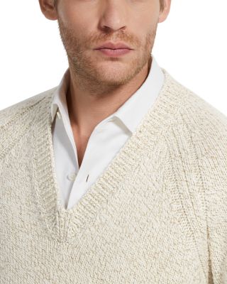 Cashmere & Wool M&eacute;lange V Neck Sweater