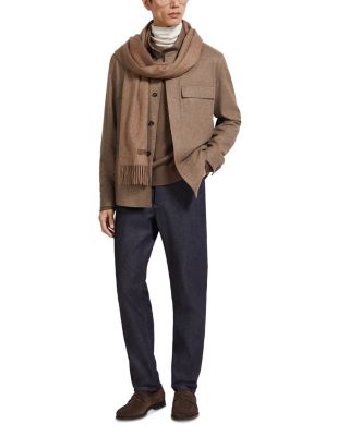 Stretch Cotton & Cashmere Roccia Jeans