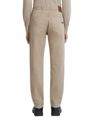 Stretch Cotton & Cashmere Roccia Pants