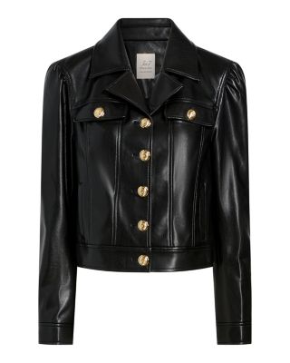 Faux Leather Deryn Jacket