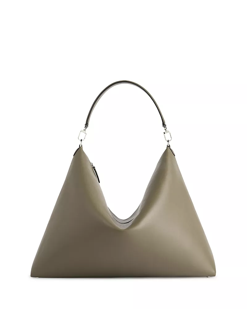 Toteme Bevel Grained Leather Shoulder Bag