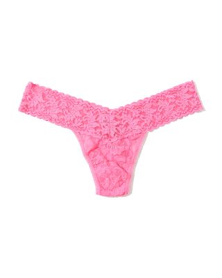 Signature Lace Low Rise Thongs