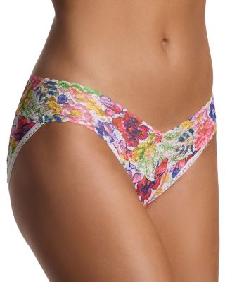 Signature Lace Printed V-Kini