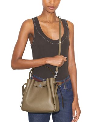 Romy Leather Bucket Bag