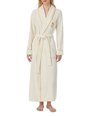 Long Shawl Collar Long Robe